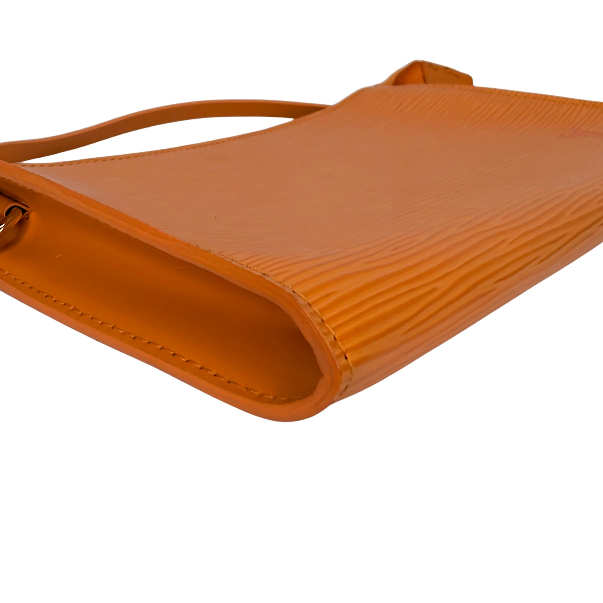 Louis Vuitton Epi Pochette Accessoires Shoulder Bag Orange - Image 8