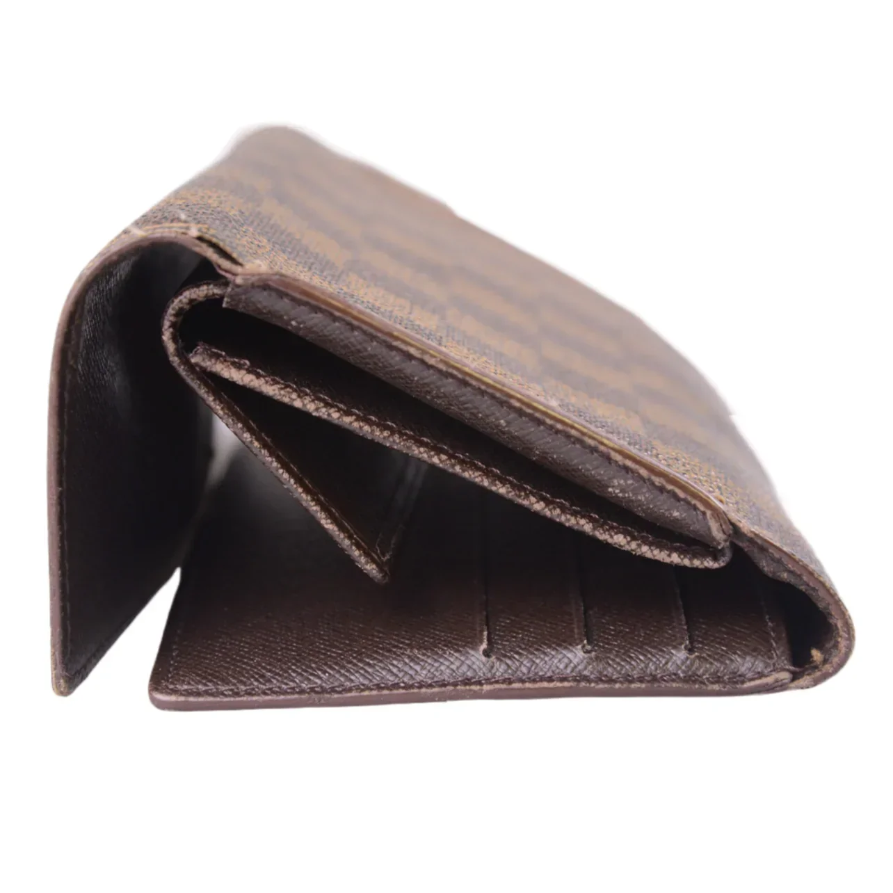 Louis Vuitton Damier Ebene Sarah Wallet Brown - Image 4