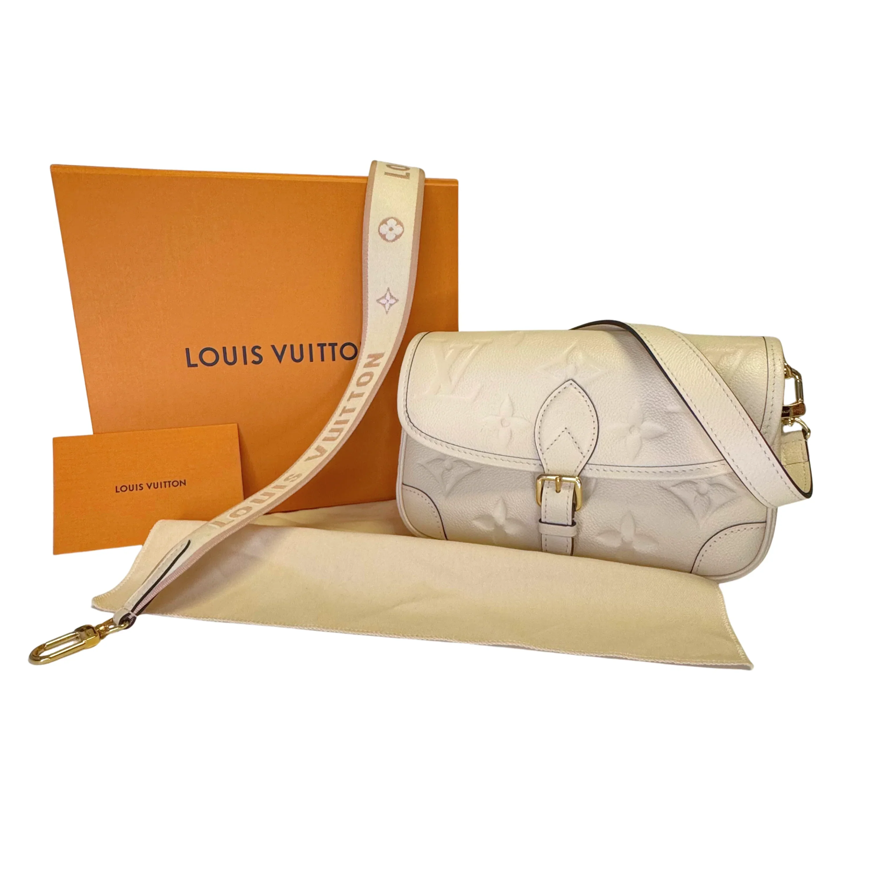 Louis Vuitton Giant Diane Monogram Leather Empreinte Shoulder Bag - Image 2