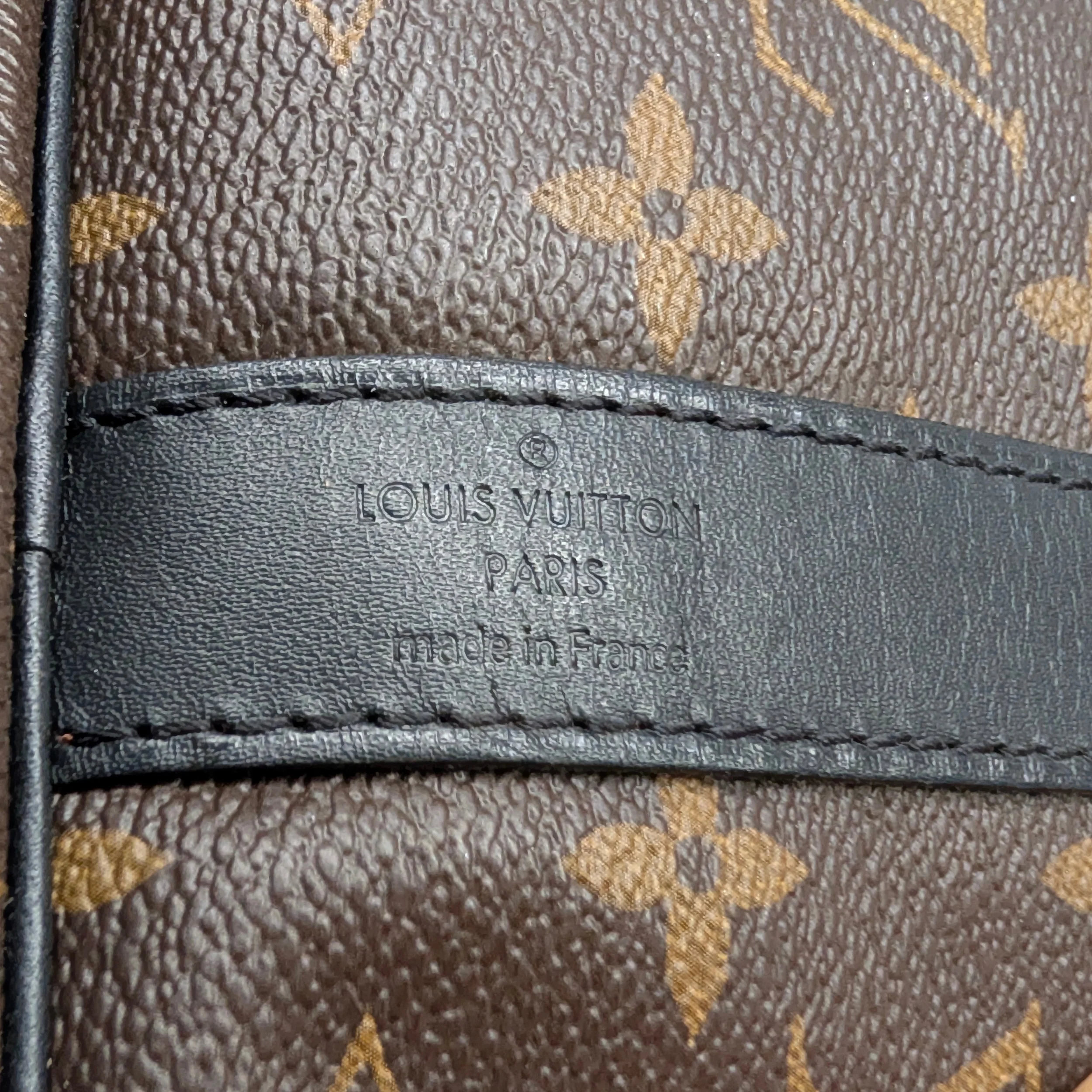 Louis Vuitton Keepall Bandoulière 45 Monogram Macassar Canvas - Image 13