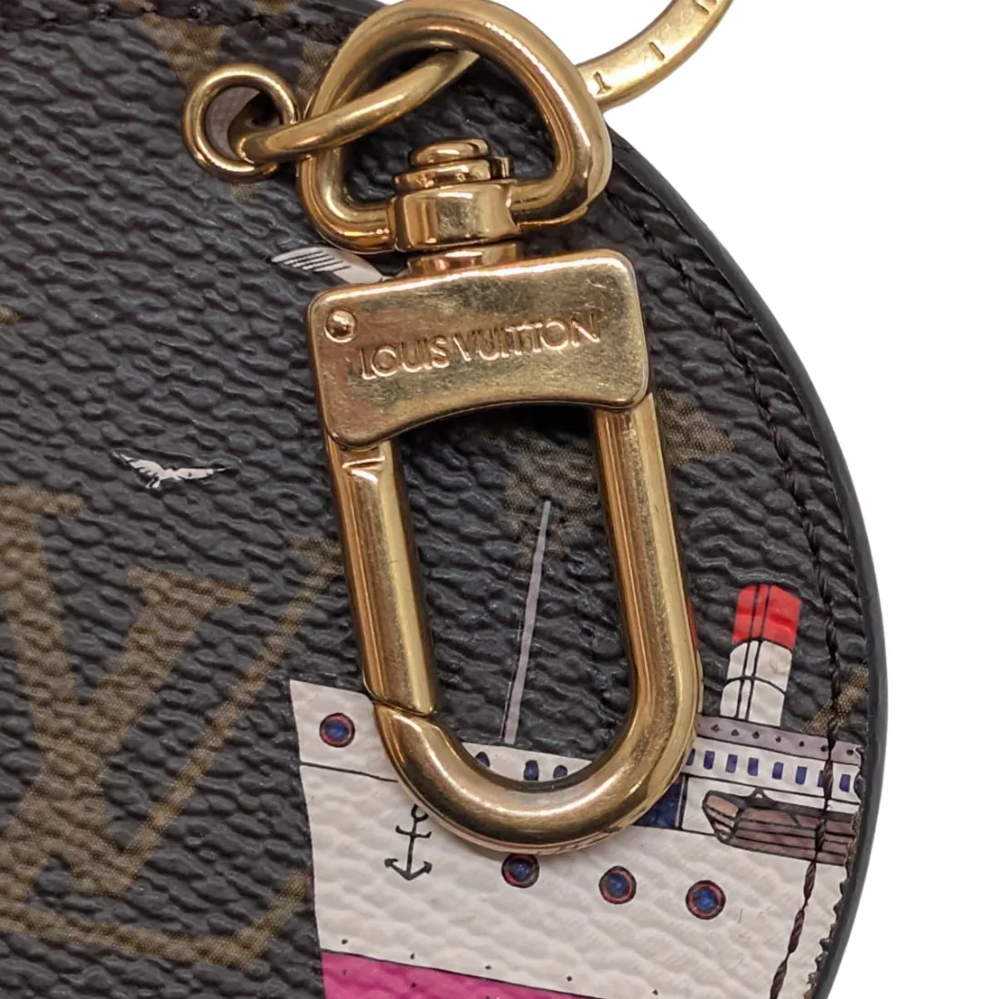 Louis Vuitton Transatlantic Monogram Keychain - Image 10