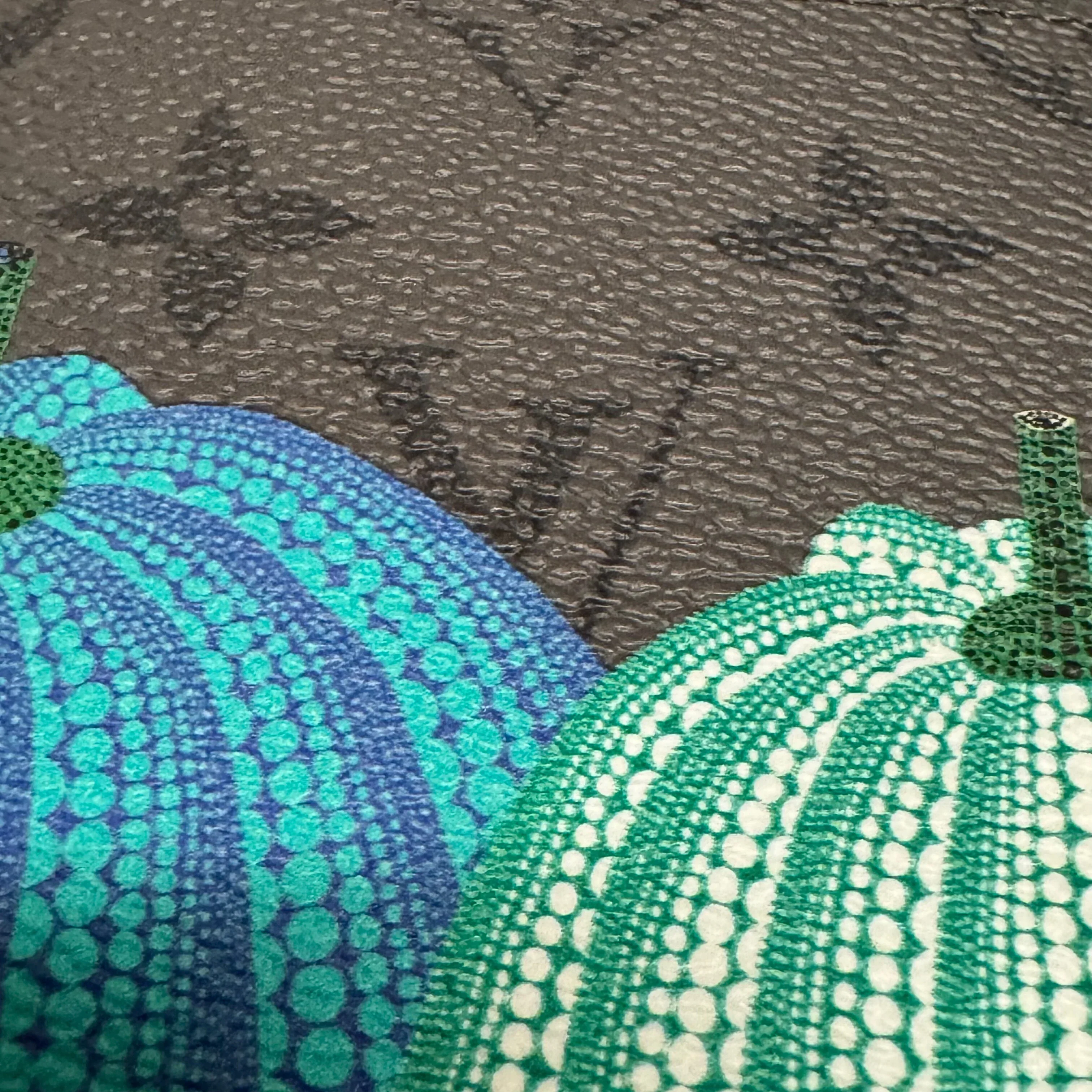 Louis Vuitton X Yayoi Kusama limited edition Eclipse Reverse Pumpkin Slender Wallet - Image 13