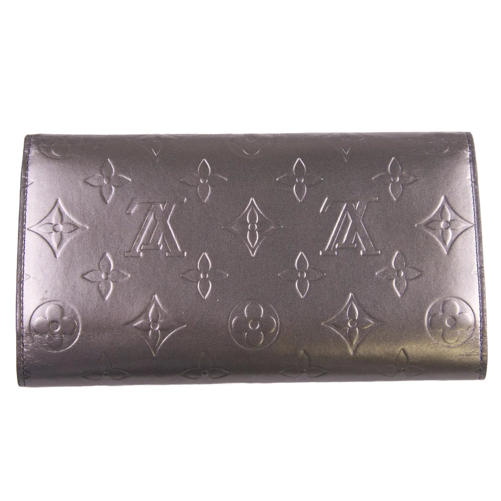 Louis Vuitton Matte Leather Portefeuille International Long Wallet - Image 2