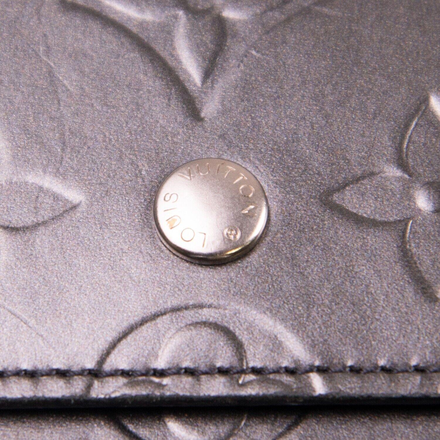 Louis Vuitton Matte Leather Portefeuille International Long Wallet - Image 7