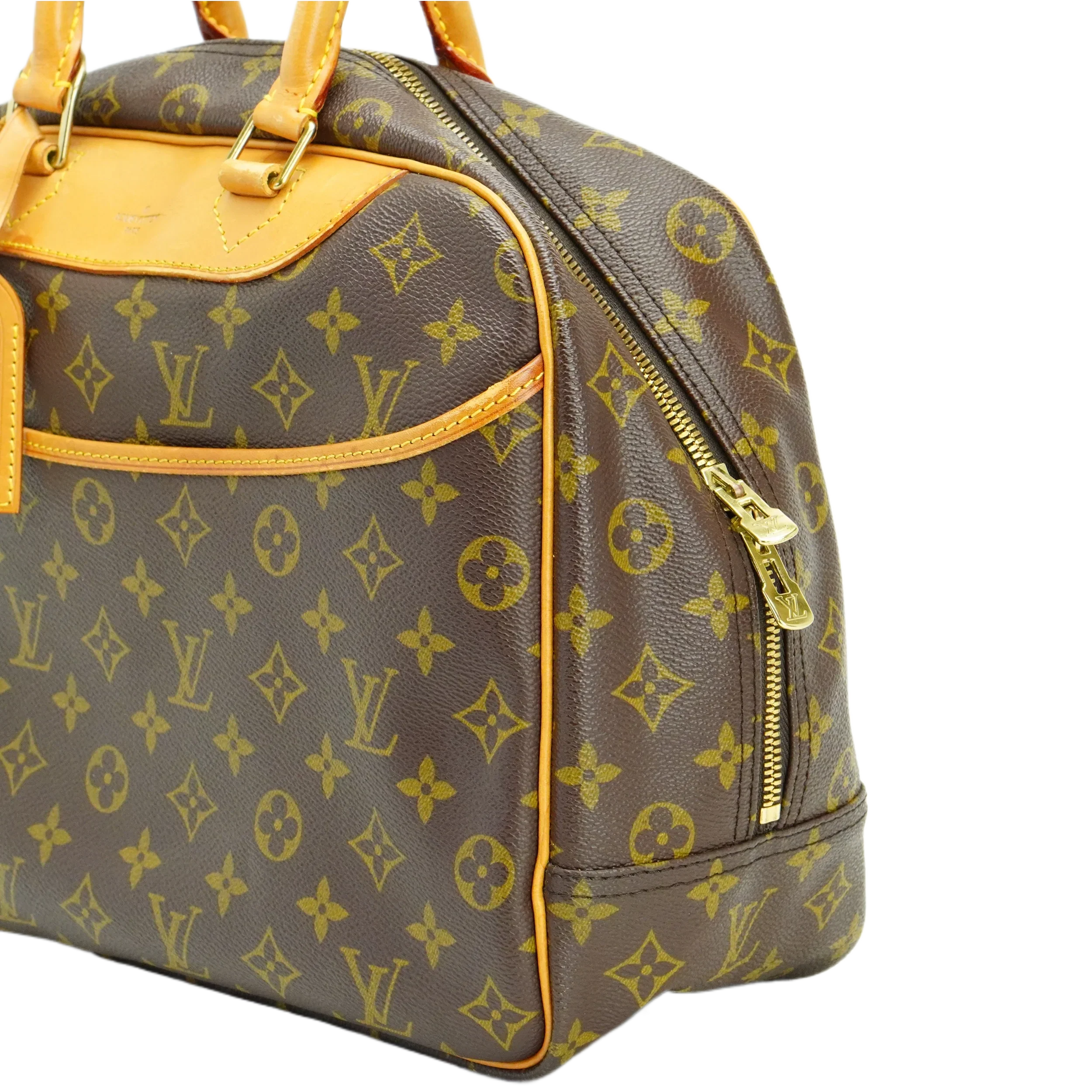 Louis Vuitton Deauville Monogram Canvas Handbag - Image 7