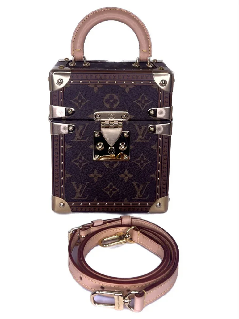 Louis Vuitton Monogram Camera Box Bag Crossbody - Image 3