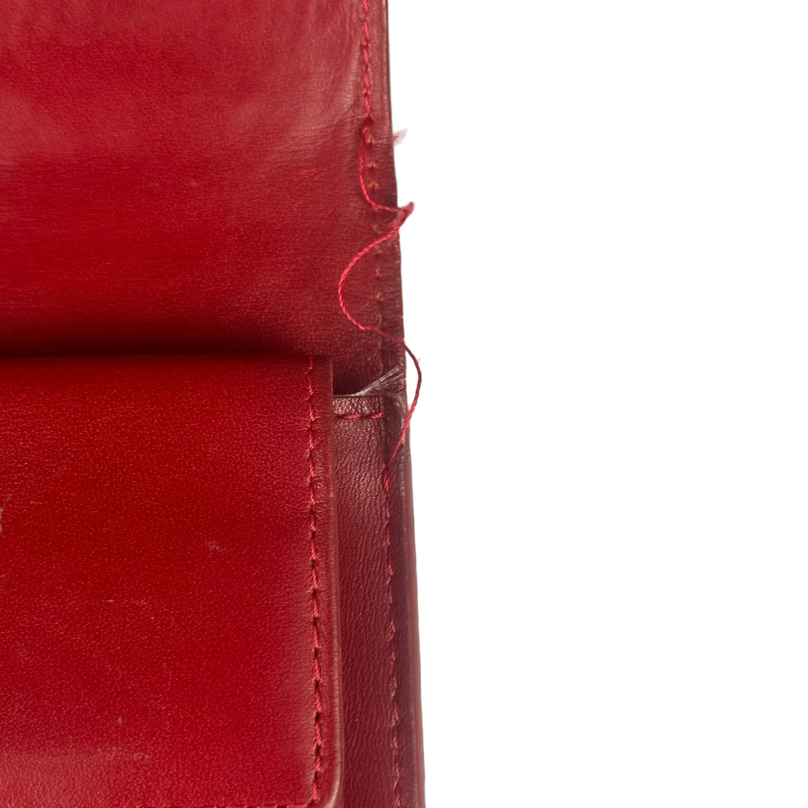 Louis Vuitton Monogram Vernis Porte Tresor International Wallet Red - Image 6