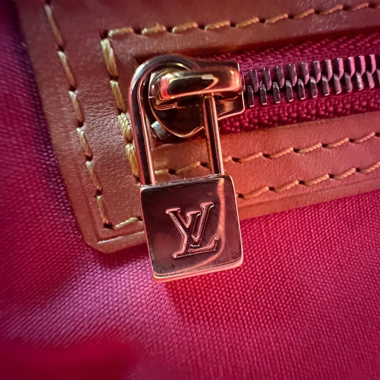 Louis Vuitton Monogram Vernis Reade PM Bag, Rose Pop - Image 10