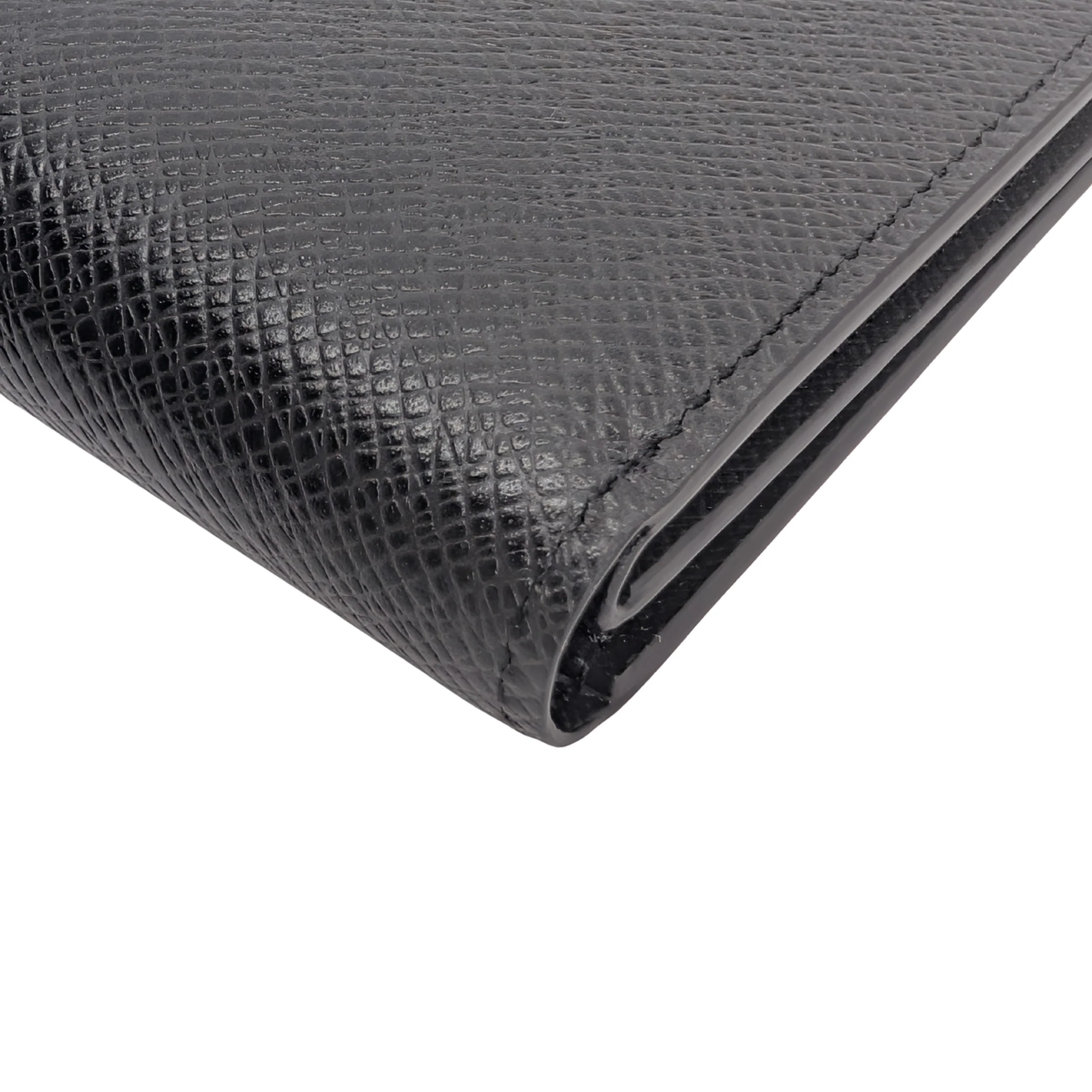 Louis Vuitton Bifold Men's Wallet Leather Black - Image 8
