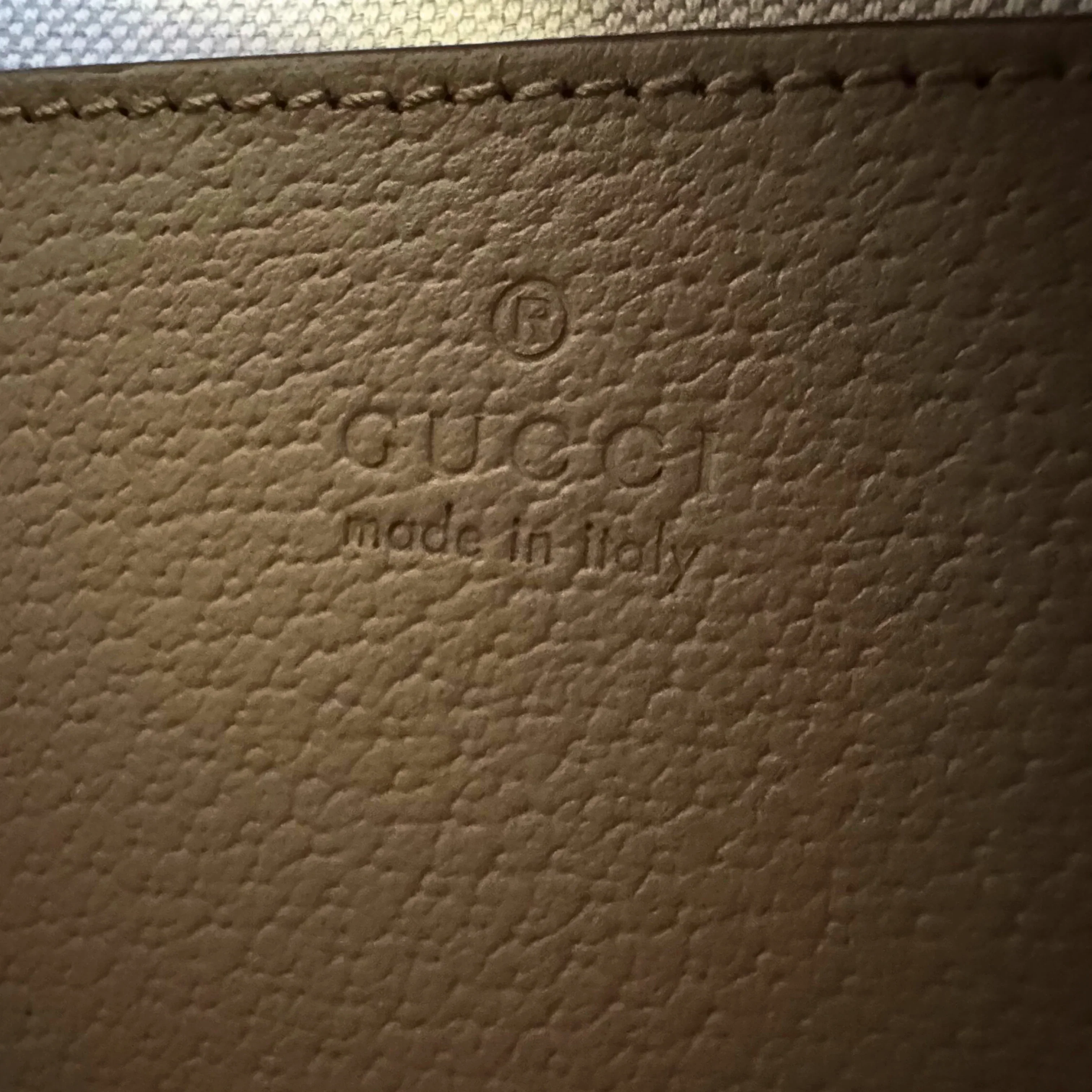Gucci Ophidia Shoulder Bag GG Supreme Beige - Image 9