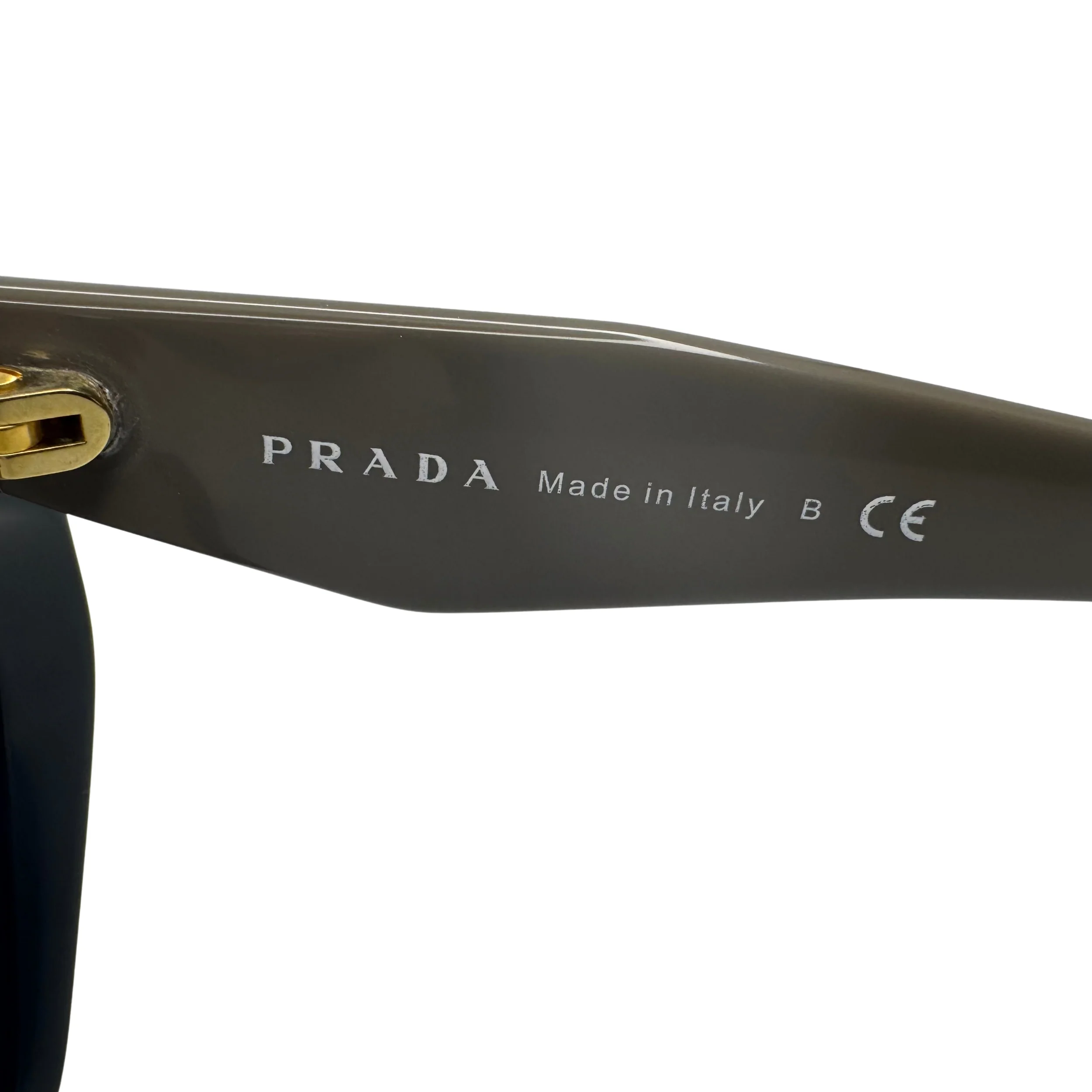 Prada SPR 16R Black Cat-Eye Sunglasses - Image 6