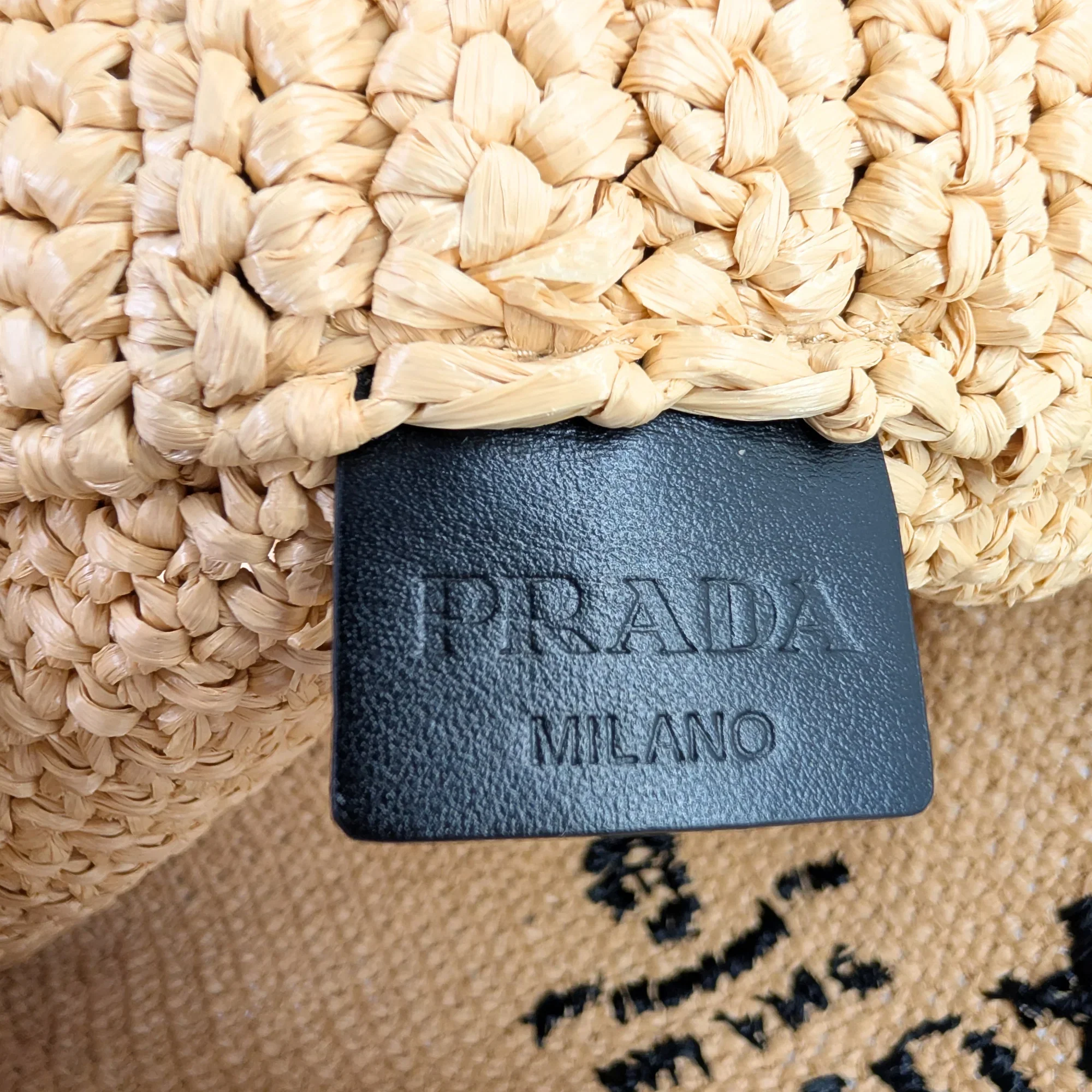 Prada Large Crochet Shopping Tote Bag - Image 8