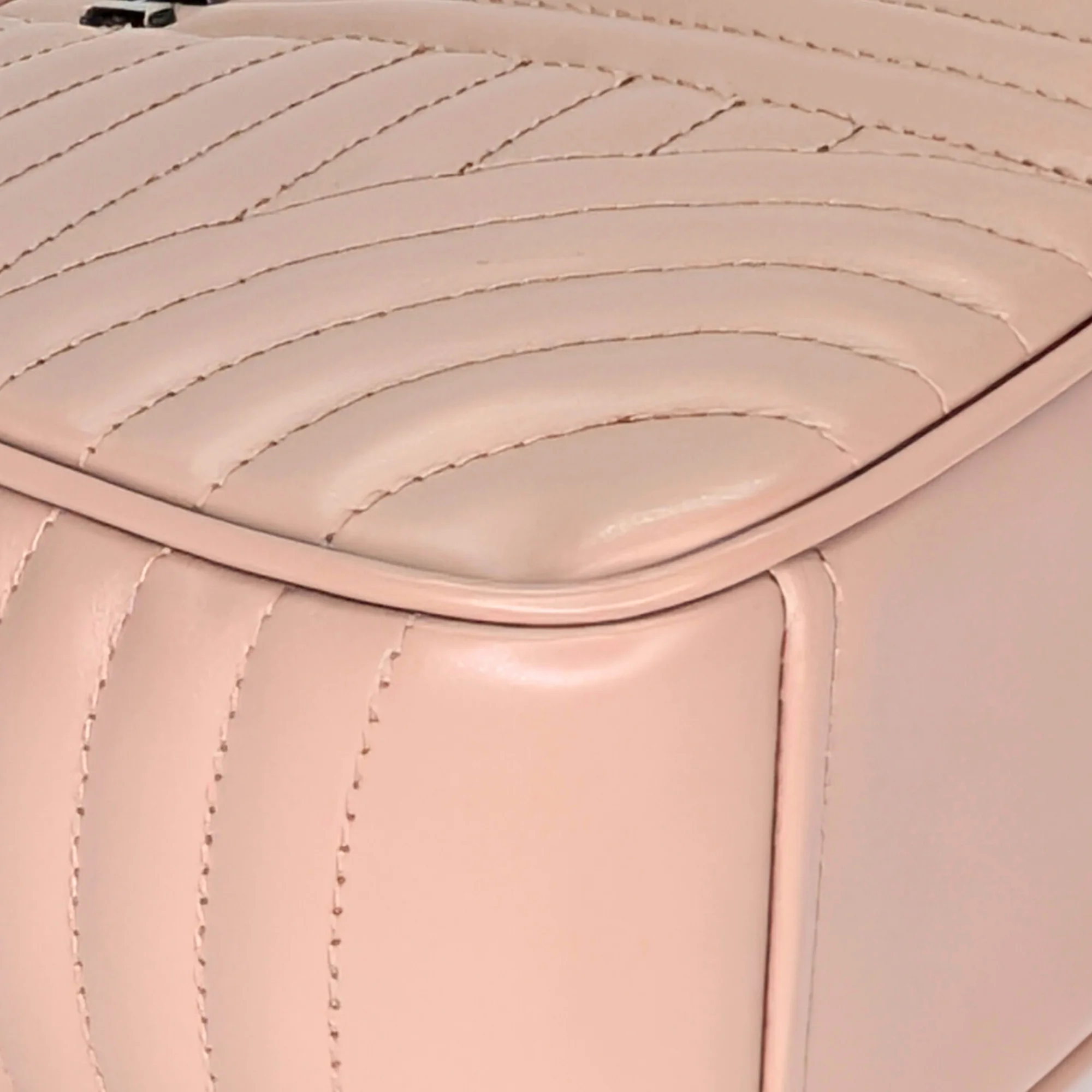 Prada Diagramme Camera Bag Leather Beige - Image 12