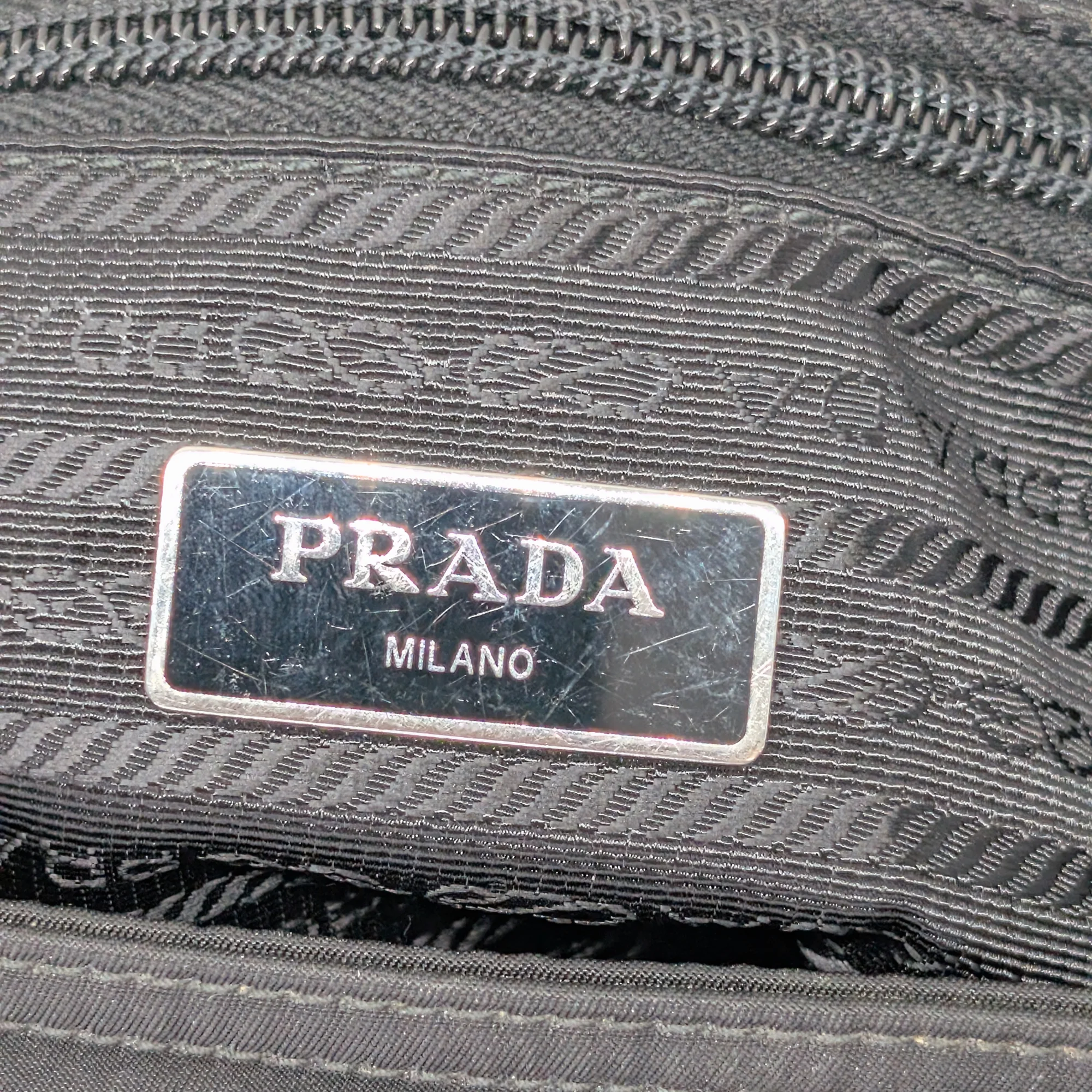 Prada Tessuto Re-Nylon Shopping Tote Black - Image 14