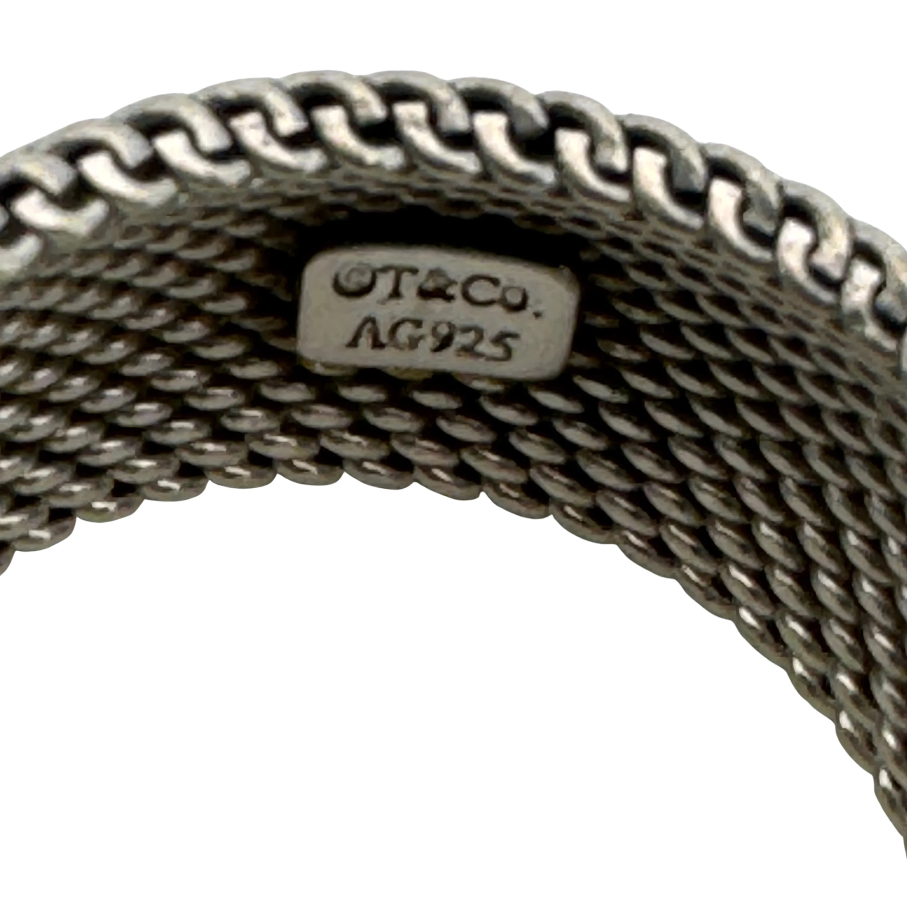 Tiffany & Co Somerset Ring Sterling Silver - Image 3