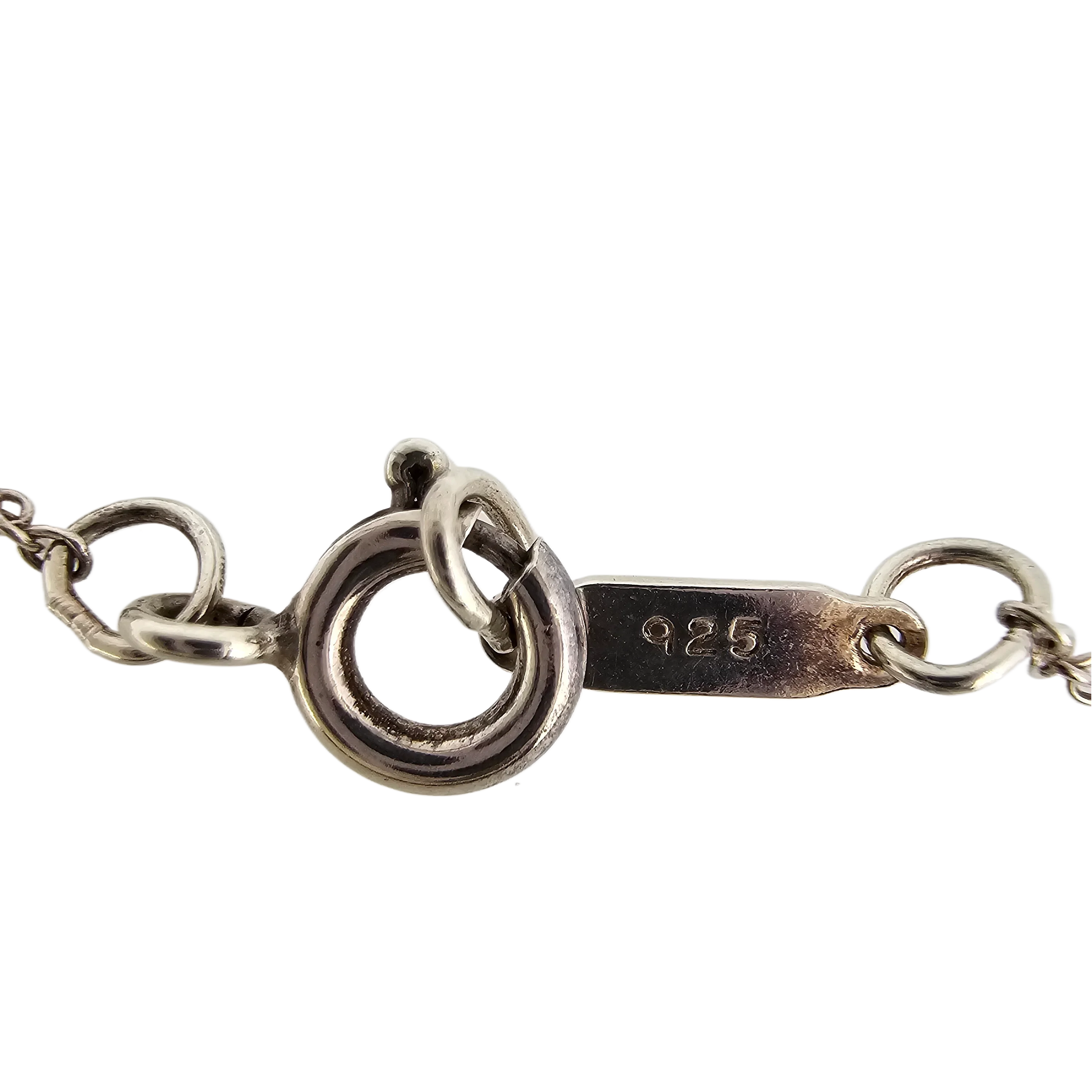Tiffany & Co Signature X Cross Sterling Silver & 18k Gold Necklace - Image 4