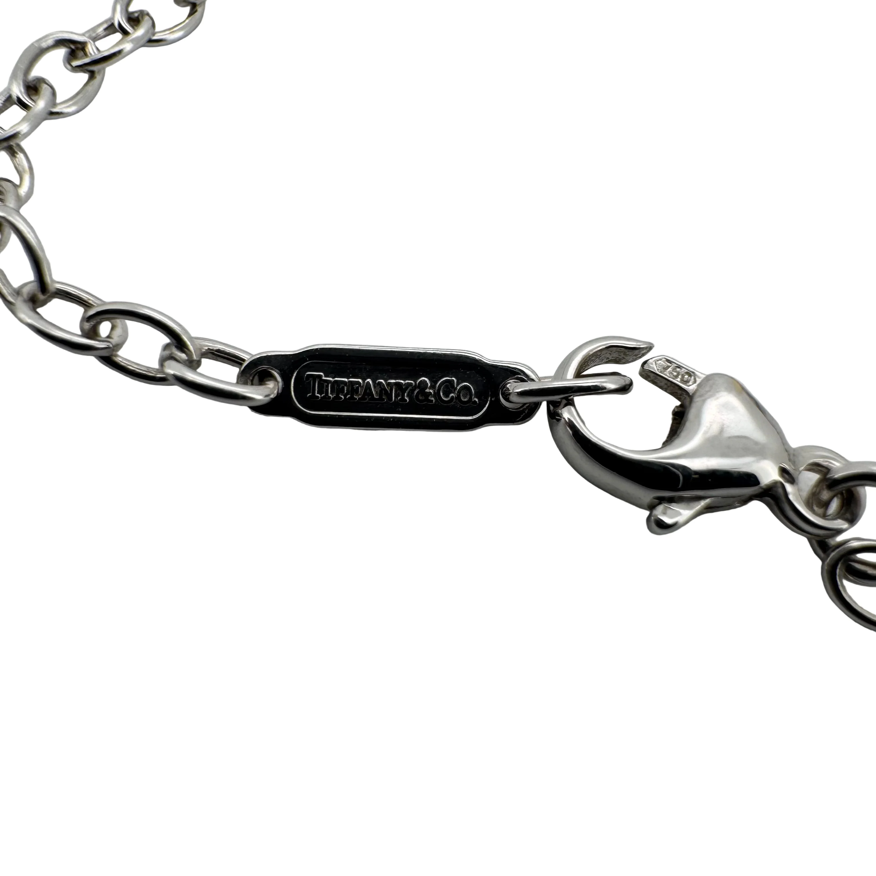 Tiffany & Co Dragon Fly Diamond .07ct Necklace 18k White Gold - Image 8