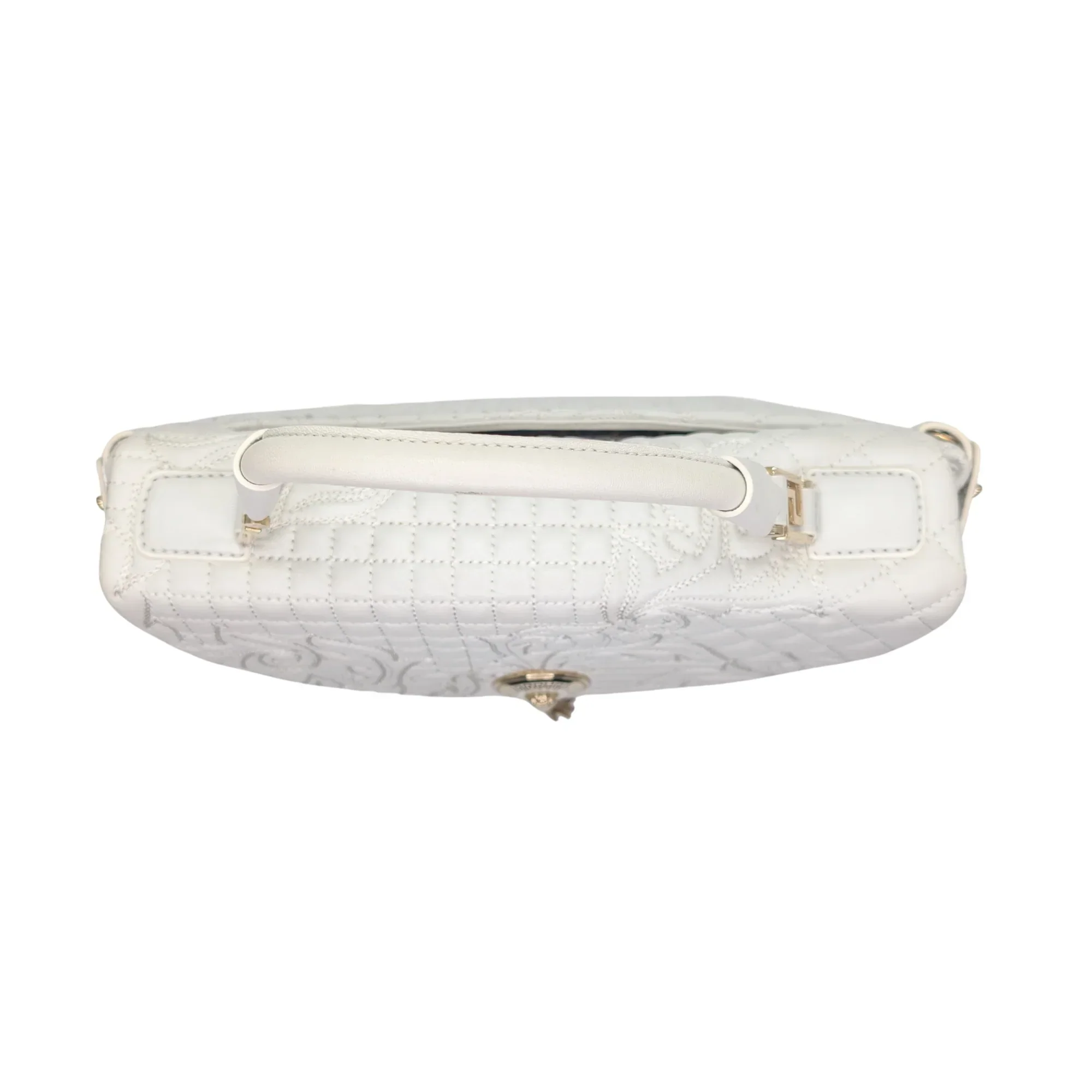 Versace Vanitas Barocco Handbag White - Image 5
