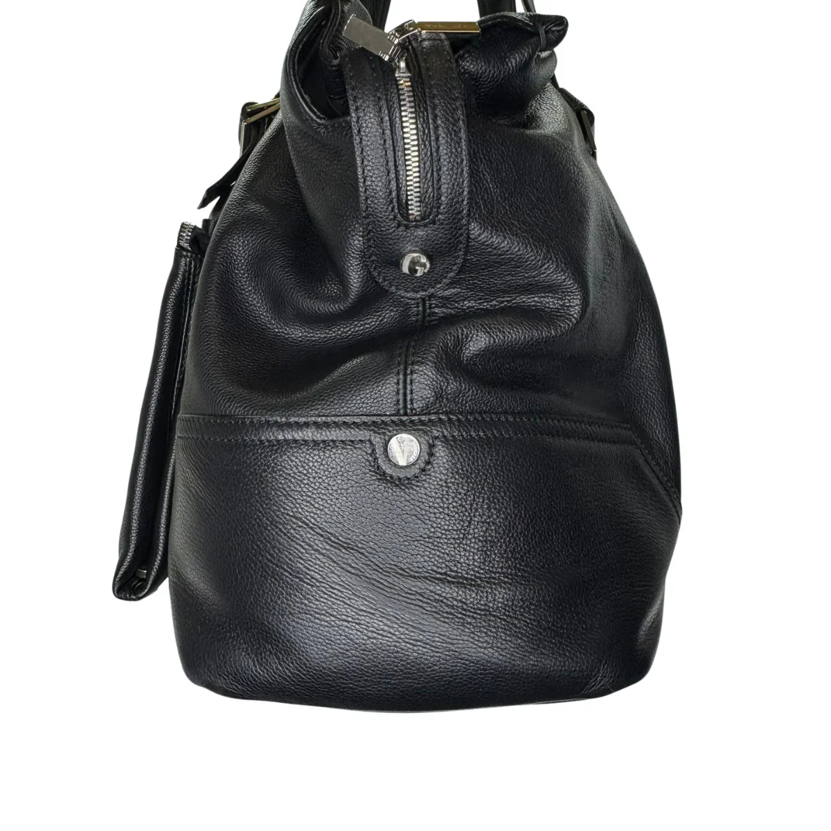 Versace Carry On Large Leather Black - Image 4