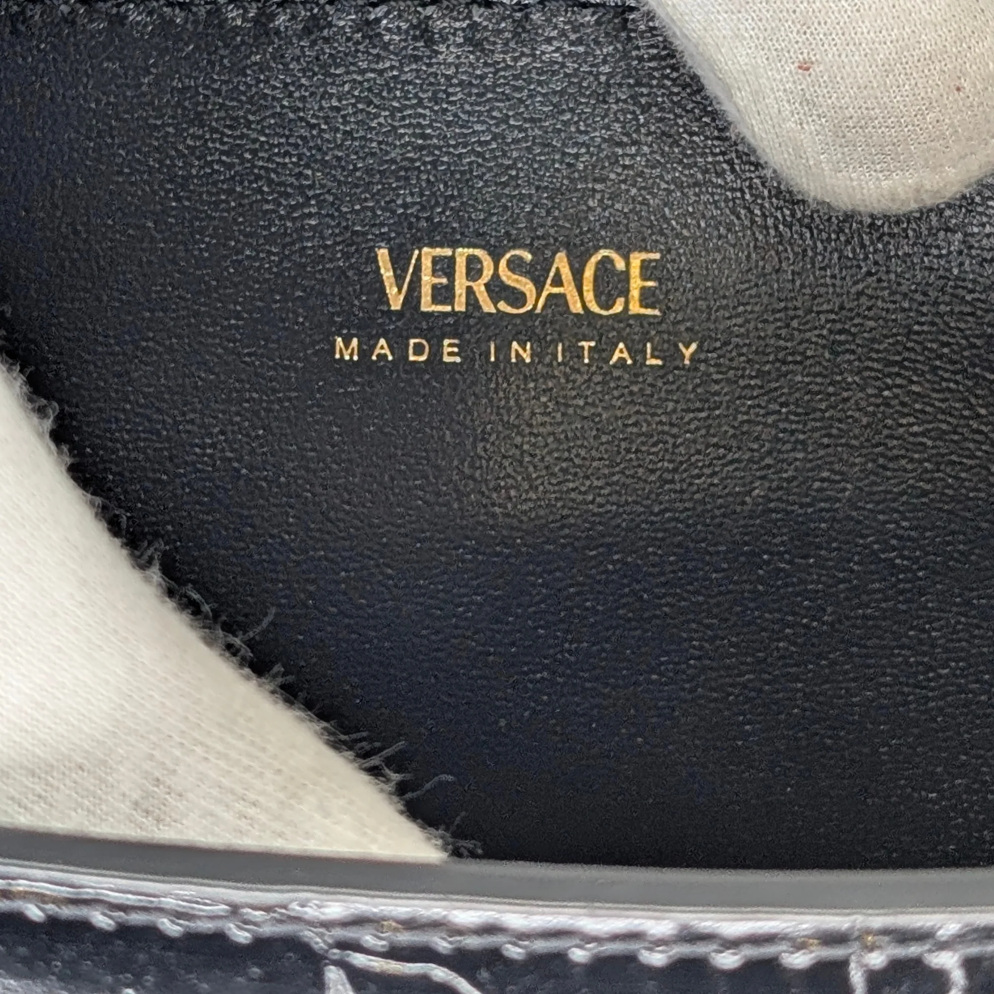 Versac Croc-Effect Medusa '95 Tote Bag Black - Image 19