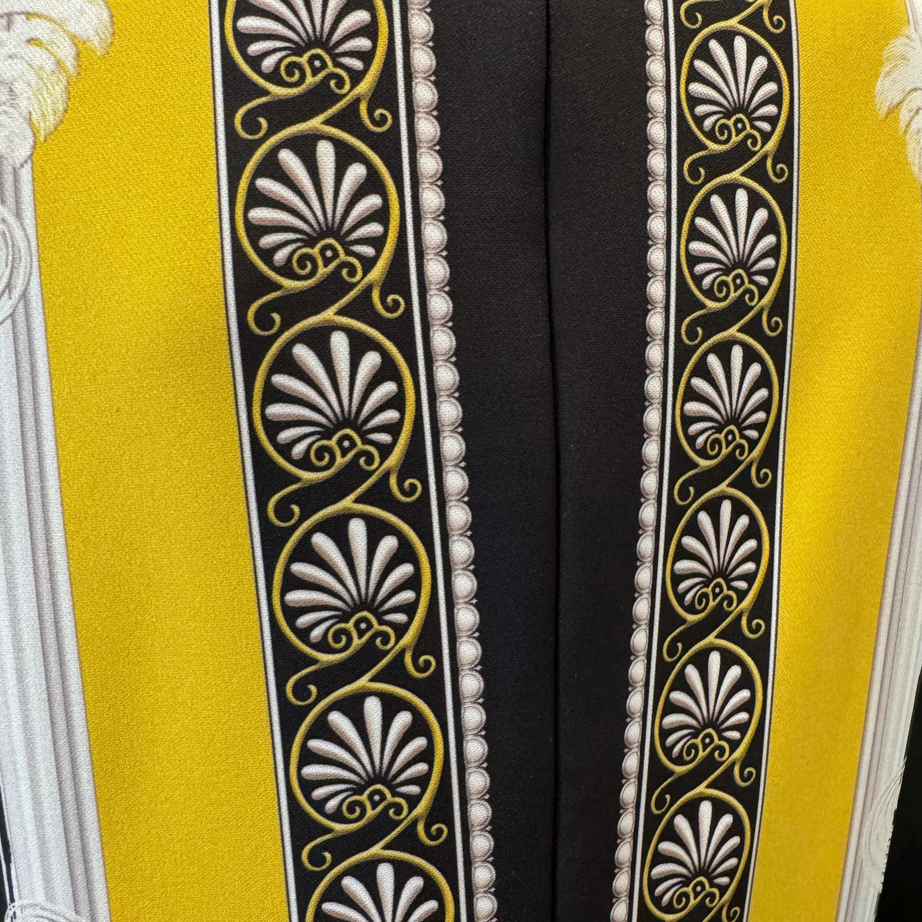 Versace Humbug Stripe Printed Shift Dress 48 - Image 14