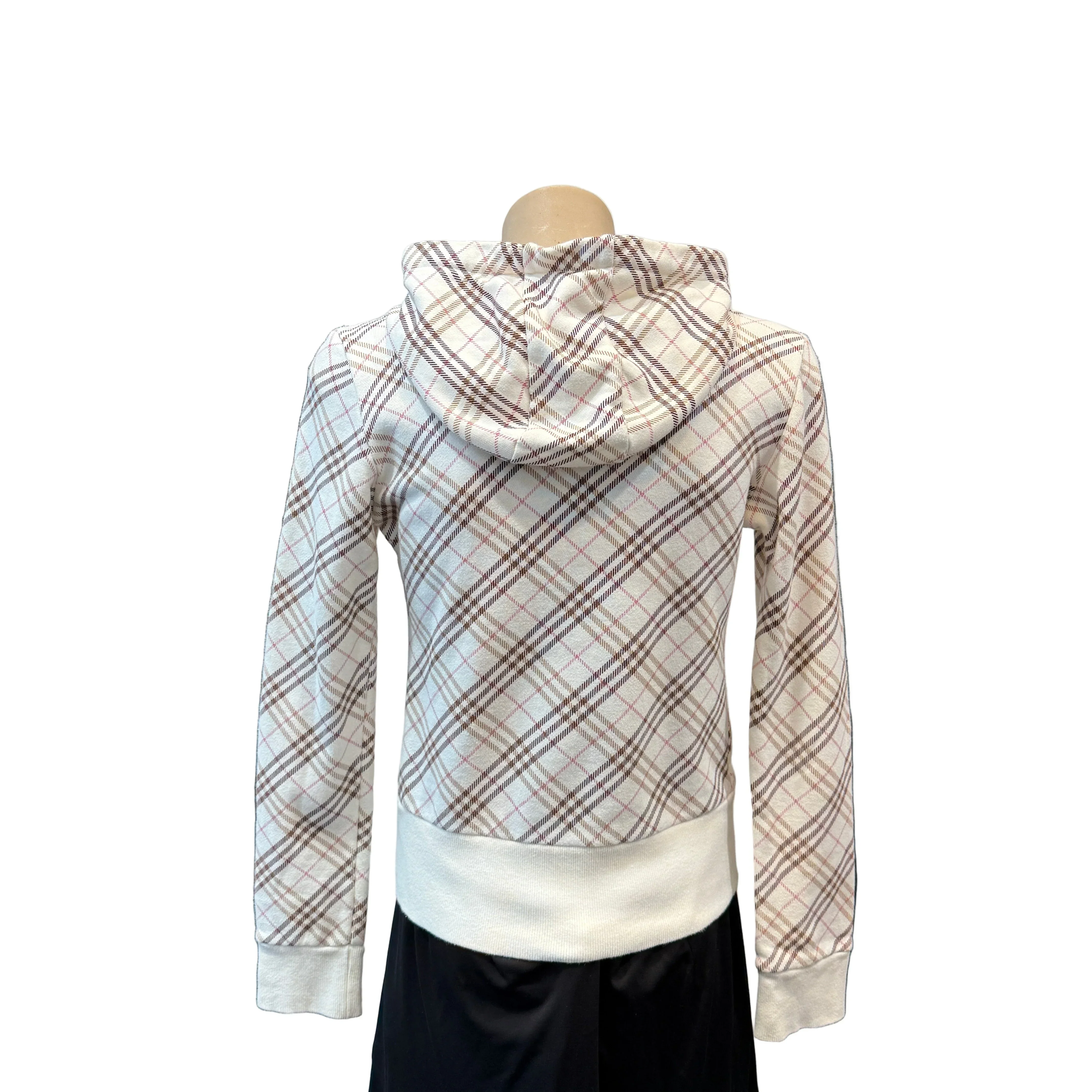 Burberry Blue Label Jacket Hoodie 38 White - Image 2
