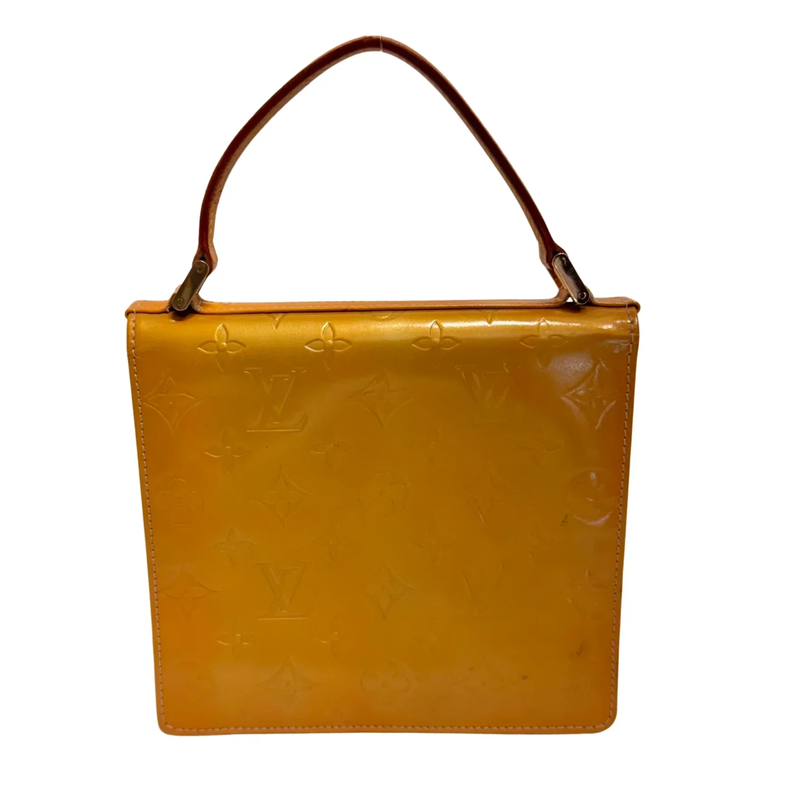 Louis Vuitton Vernis Street Bag Yellow - Image 2