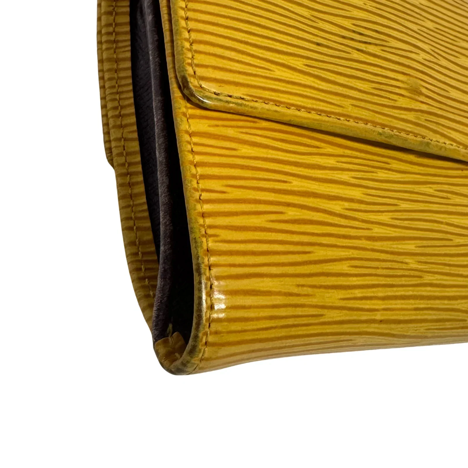 Louis Vuitton Epi Leather Wallet Yellow - Image 11