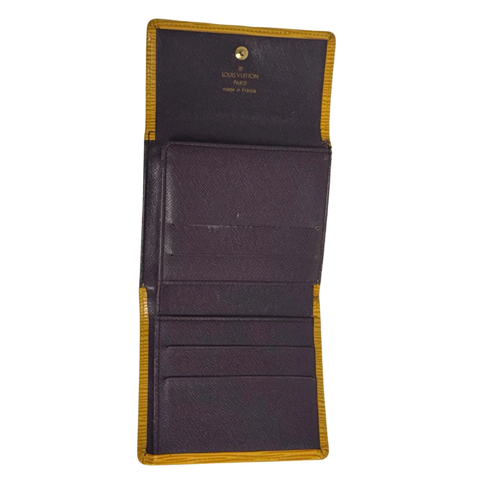 Louis Vuitton Epi Leather Wallet Yellow - Image 13