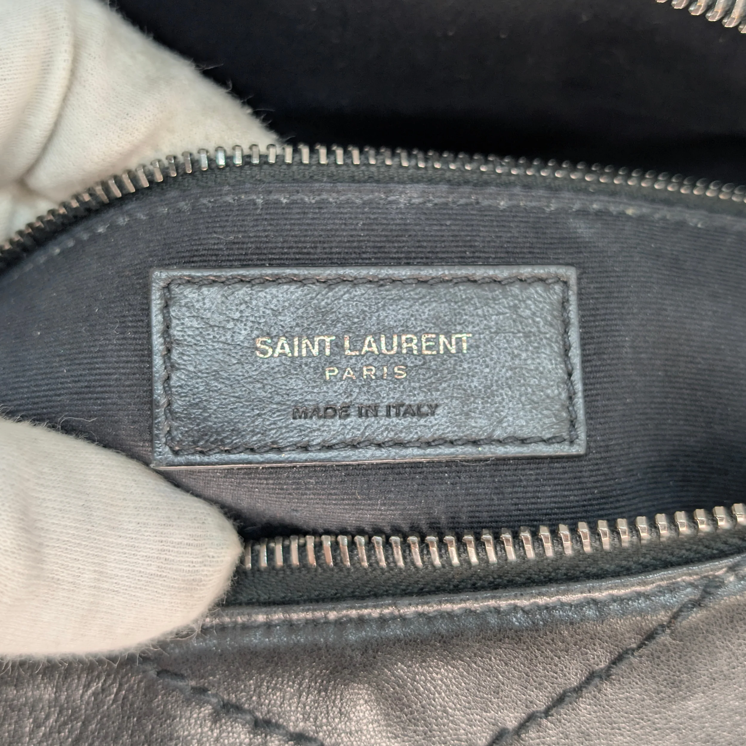 Yves Saint Laurent Niki Stardust studded Bag Black - Image 15